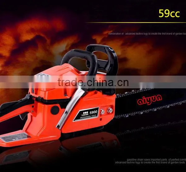 20"Blade 58cc Gas Chain Saw Wood Cutter Gasoline Chain Saw Heavy Duty Electric Chainsaw photo-2