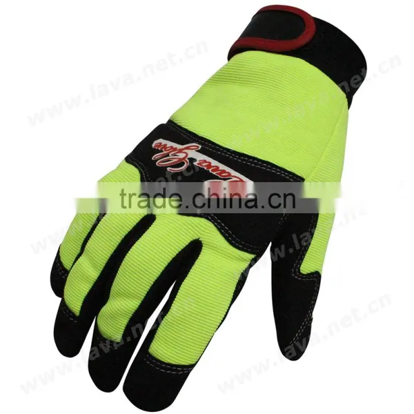 Safety Green Anti-slip High Performance Gripper Gloves Tools Gloves photo-2