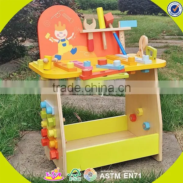 2017 Wholesale Wooden Tool Set for Kids Diy Wooden Tool Set for Kids New Fashion Wooden Tool Set for Kids W03D077 photo-4