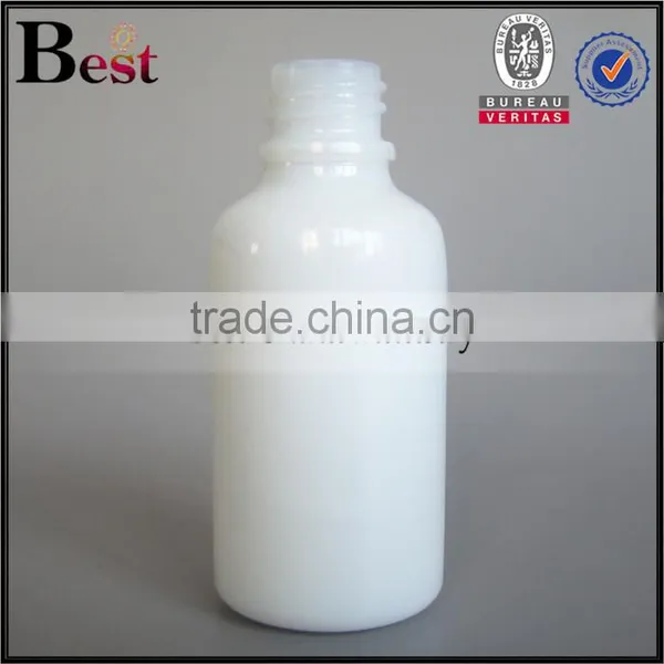 Cosmetic Oil 30ml Glass Bottle White 30ml Glass Dropper Bottle for Skin Care photo-2