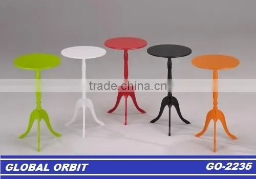 Small Round Coffee Table / Design Glass Coffee Table GO-2175 photo-5