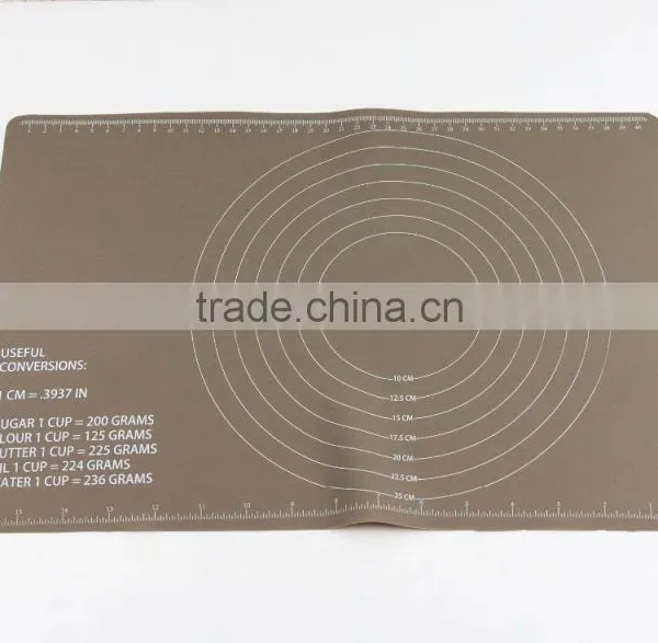 16098 Chef Special,Non Stick,Non Slip Extra Large Silicone Baking Mat for Pastry Rolling With Measurements(40x60cm) photo-3