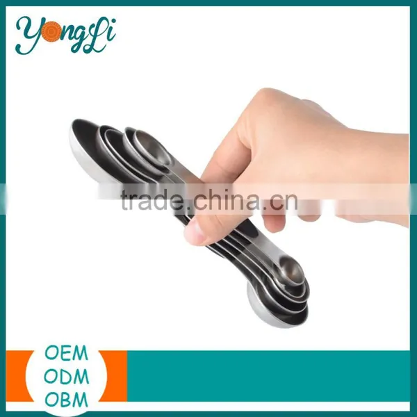 Home and Kitchen 430 Stainless Steel Magnetic Measuring Scoop photo-2