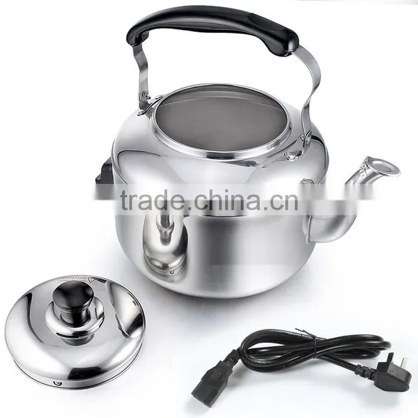 Proffessional Best Stainless Steel Whistling Kettles , Commercial Electric Hot Water Kettle TeaPots photo-6
