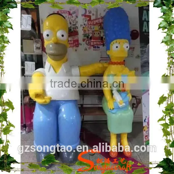 Resin Craft & Gift Supplier Toy Family Artificial Statue for Home Decor