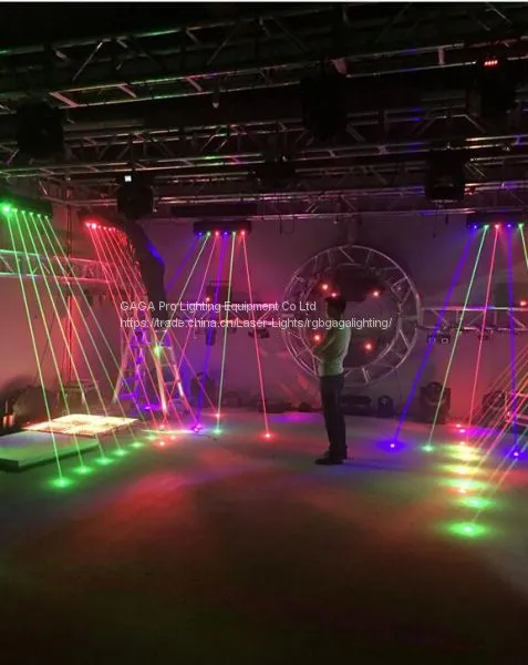 6heads Fat Beam Cool Disco RGB Laser Array photo-4