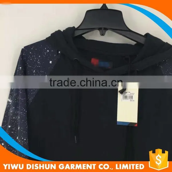 Men Star Print Cheap Cotton Bulk Fleece Hoodies photo-3