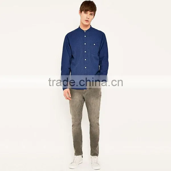 Wholesale Casual Style Mens Shirts With High Quality New Model Shirts for Men 2014 photo-2