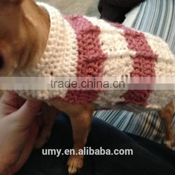 Simple Crochet Cables Dog Sweater Names For Male Dogs Clothes China photo-3