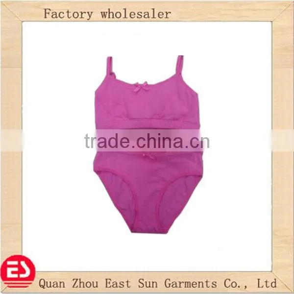 2 Pack Girl's Beautiful Underwear Set Sexy Girls Fashion Lovely Bra and Pants