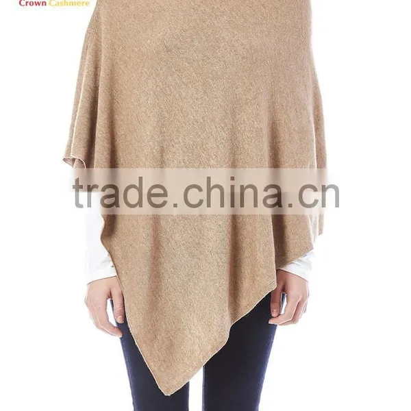 2016 Hot Sale Cashmere Wrap Sweater Cashmere Poncho photo-4