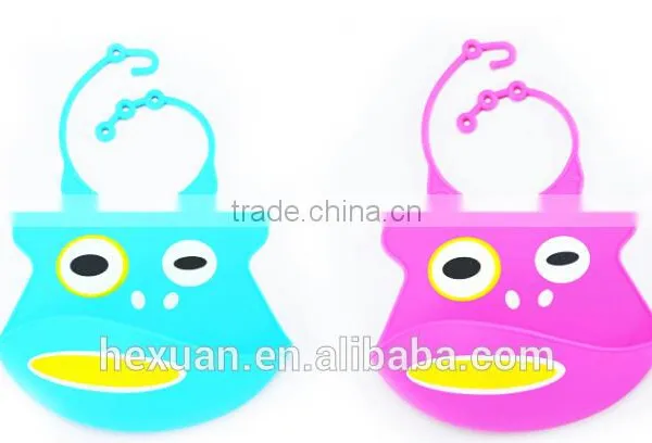 Eco-Friendly Cheap Custom Adult Blank Triangle Crochet Silicon Baby Bib photo-6