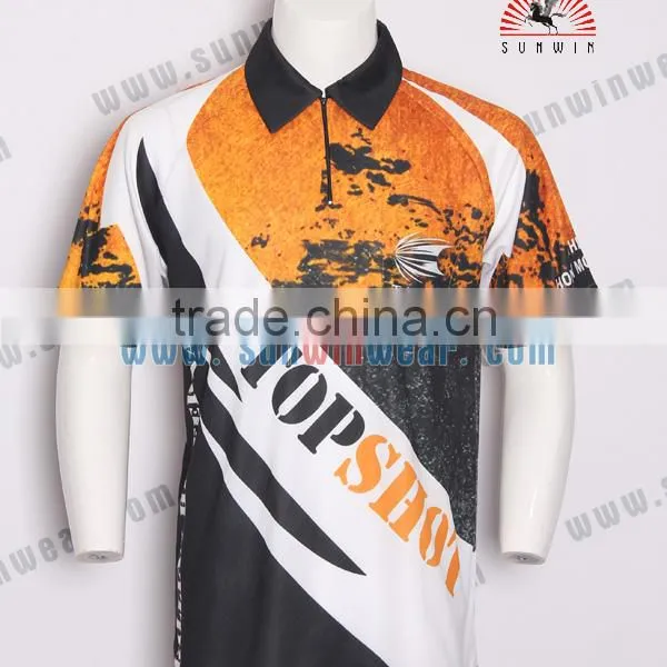 Reversible High Quality Dart Shirt Polyester Sublimated Dart Jersey / Dart Wear photo-1