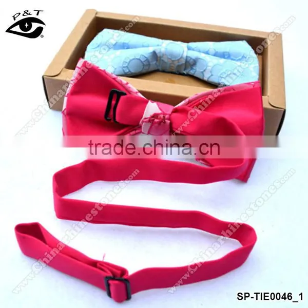 9 Colors 12x6 CM Flower Embroideried Jacquard Party Bow Tie Silk Bowtie for Men photo-4