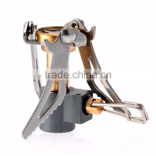 Super Light Weight Mini Portable Collapsible Ultralight Canister Outdoor Camp Stove Instant Campfire Smallest Stove photo-2