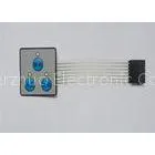 Custom Tactile Waterproof Membrane Switch For Washing Machine
