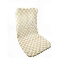 Geometric Plaid Design Dress Fabric
