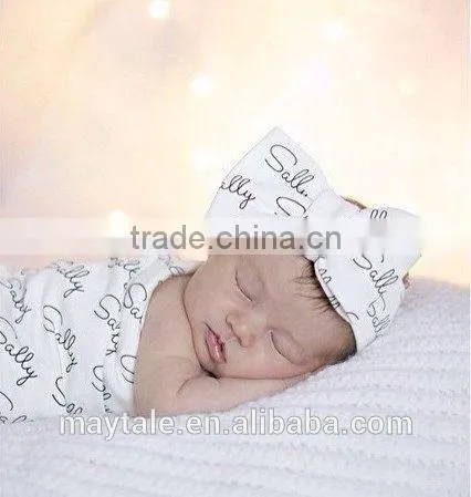 47"x47" Large Jersey Knit Swaddle Blanket photo-5