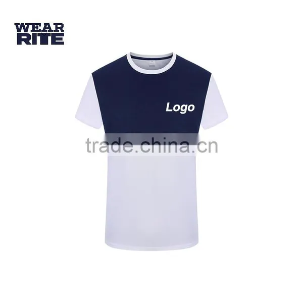 Contrast Color Moisture Wicking Neck Taped Dry Fit T-shirt photo-4