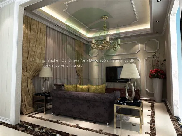 Moistureproof PVC Laminated Gypsum Board,Plasterboard With Aluminum Foil photo-3