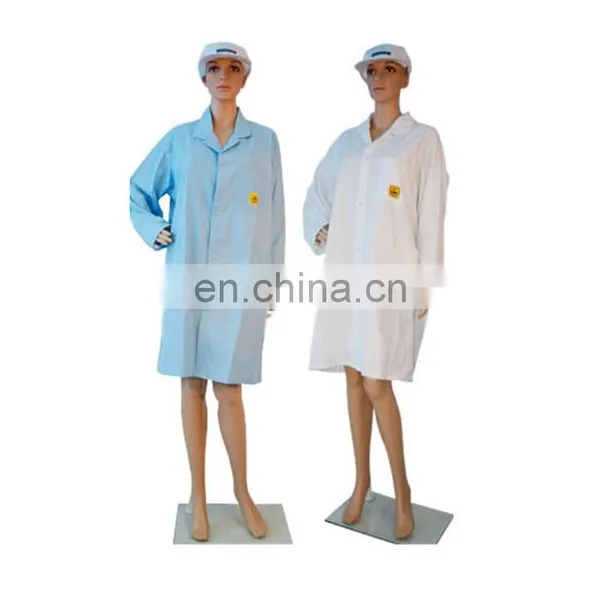 Cleanliness Filtration Comfortable Standard 3/4 ESD Antistatic Clothes