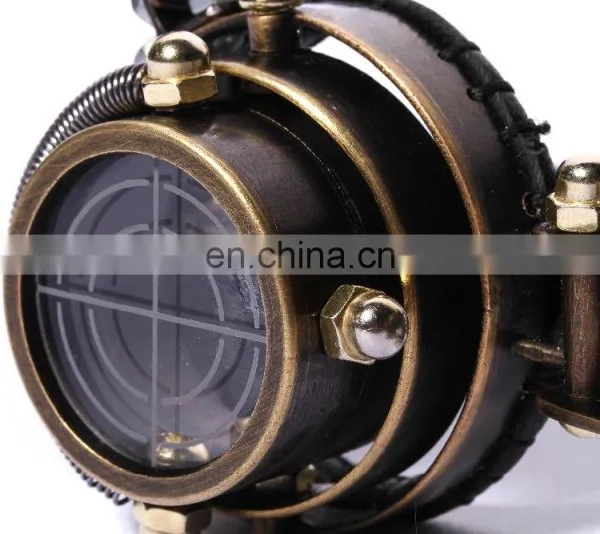 Steampunk Style Headwear Googles With Led Light and Interchangeable Lenses photo-3