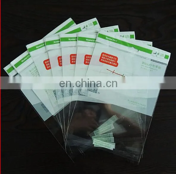 OEM With Your Design Clear OPP Packing Bags OPP Header and Self Adhesive Bag photo-2