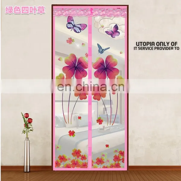 Only for You Products of Printing Magnetic Screen Door for Avoiding Mosquito With Unique Design photo-6