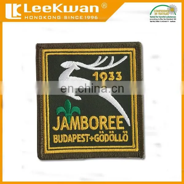 Custom Desige Military Army Scout Iron on Military Army Embroidered Patch photo-4