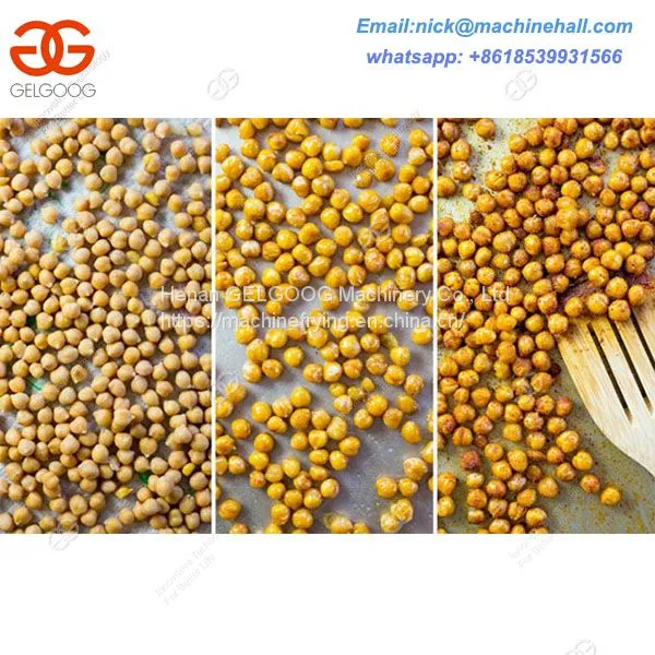 Chickpeas Processing Machine/Chickpeas Machine Line Equipment/Frying Green Peas Line photo-5