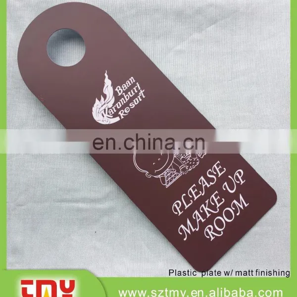 Do Not Disturb and Please Make Up Room Card, Hotel Door Hanger photo-5