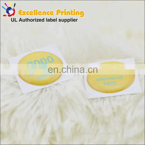 Round Clear Epoxy Resin Dome Stickers photo-2