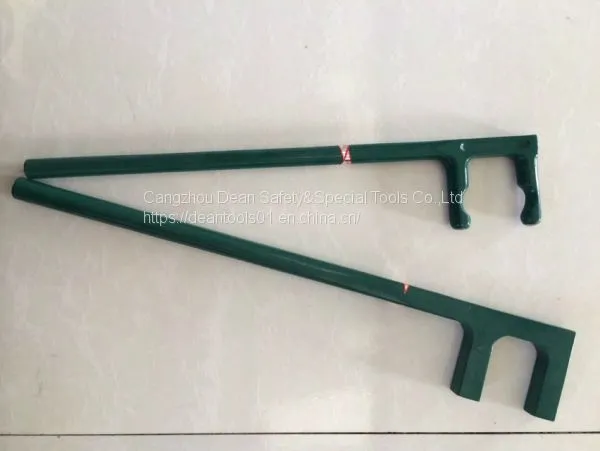 NON SPARKING ANTISLIP F VALVE WRENCH ,BERYLLIUM BRONZE