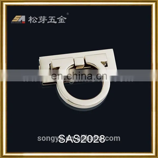 Accepet Custom Order Metal Swing Lock Clasp For Bag, High Quality Plated Metal Lock Clasp photo-2