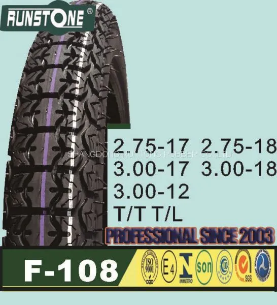 Bajaj Motorcycle Tire 6pr 3.00-17 3.00-18 Natural and Butyl Inner Tube photo-4