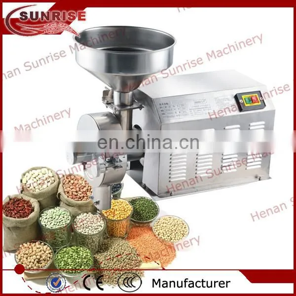 Mini Grain Soybean Peanut Sesame Grinding Mill Wheat Rice Grinding Mill photo-5