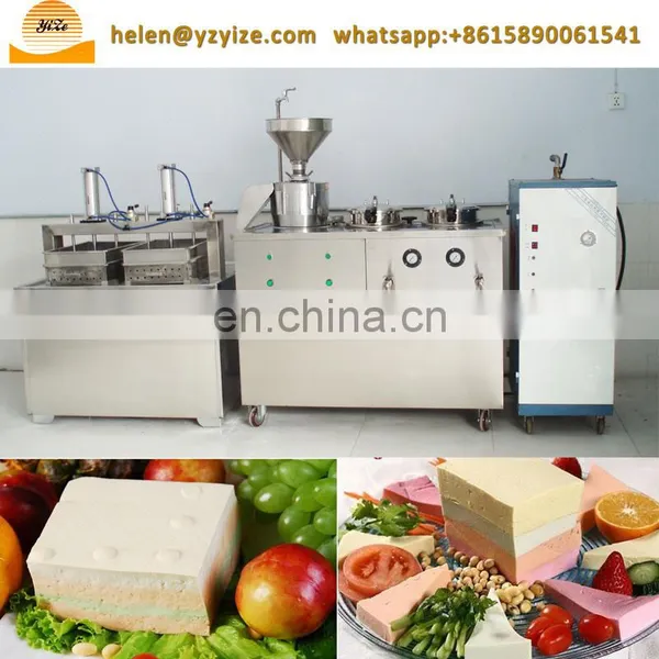 Automatic Soya Milk Tofu Making Machine Bean Curd Maker Machine photo-3