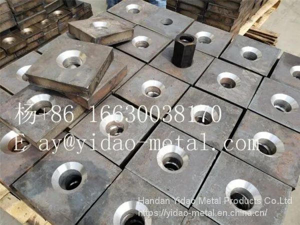 120x120mm Steel Plate for Anchor System photo-5