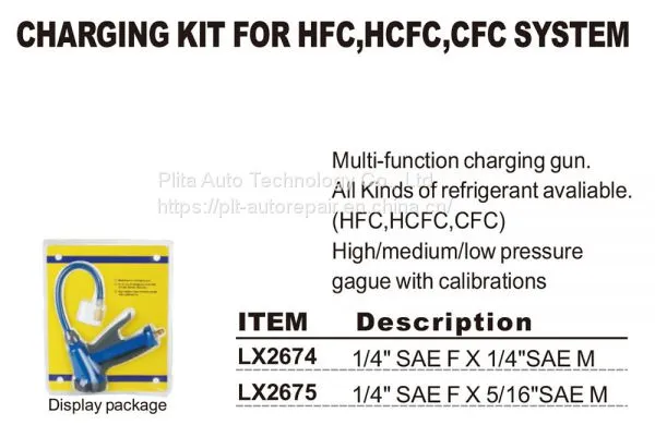 AUTO A-C CHARGING KIT FOR R-134a SYSTEM photo-4