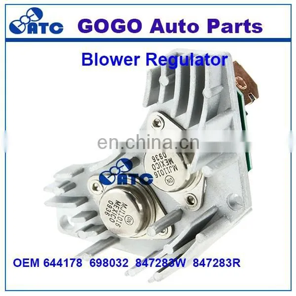 High Quality Blower Motor Resistor for Peugeot Citroen 106 405 406 OEM 644178 698032 847283W 847283R photo-4