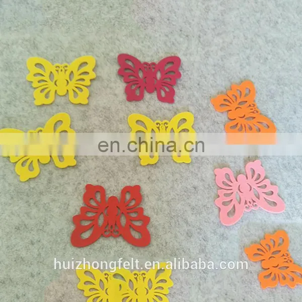 Eco-friendly Animals/ Flowers Felt Christmas Decoration Felt Coaster for Cup photo-6