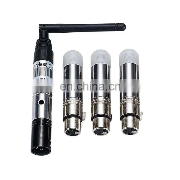 Заводская цена 2.4G DMX512 беспроводная система DMX: передатчик и приемник для светодиодного сценического освещения photo-5
