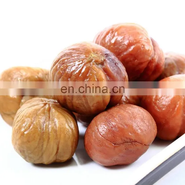 China Factory Supply High Quality Small Bag Packaged Organic Peeled Roasted Chestnuts photo-2