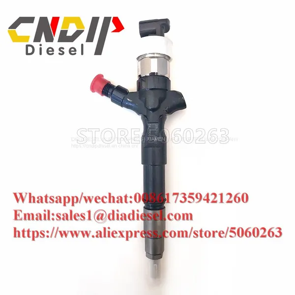 CNDIP Diesel Fuel Common Rail Injector Toyota 23670-30400 DENSO 295050-0460 for Toyota 1KD FTV Engine For Sale photo-2
