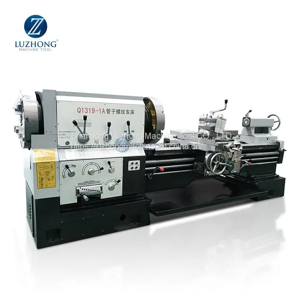 Q1319 Pipe Metal Cutting Horizontal Grooving Threading and Manufacturing Lathe Machine photo-2