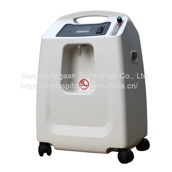 AG-D25AM 4 Alarm Systems Geriatric Nursing Hospital Movable Oxygen Concentrator Manufacturer Price photo-2