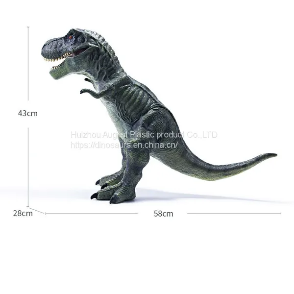 New Design Dinosaur Figures Soft Vinyl OEM Dinosaurs Figure Toys Tyrannosaurus Rex Birthday Gift For Boy photo-4