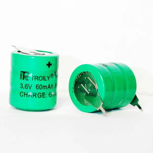 TROILY Ni-MH40h 3.6V Button Rechargeable Battery photo-5