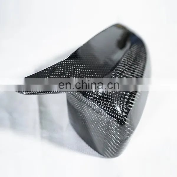 2 Pieces of Dry Carbon Fiber Side Mirror Cover for Front Left and Right Side-carbon