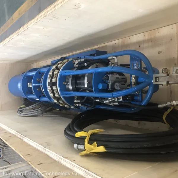 CRA Tube Pipe Line up Clamp With Gas Purge System photo-5